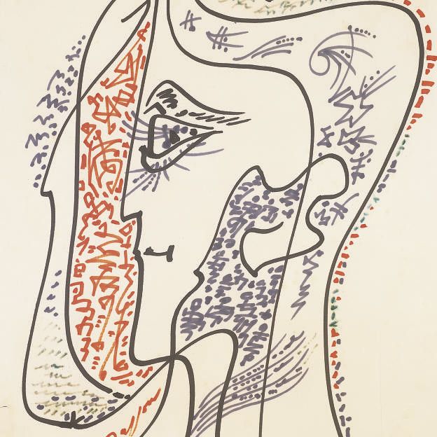 André Masson — Тет-а-тет в профиль