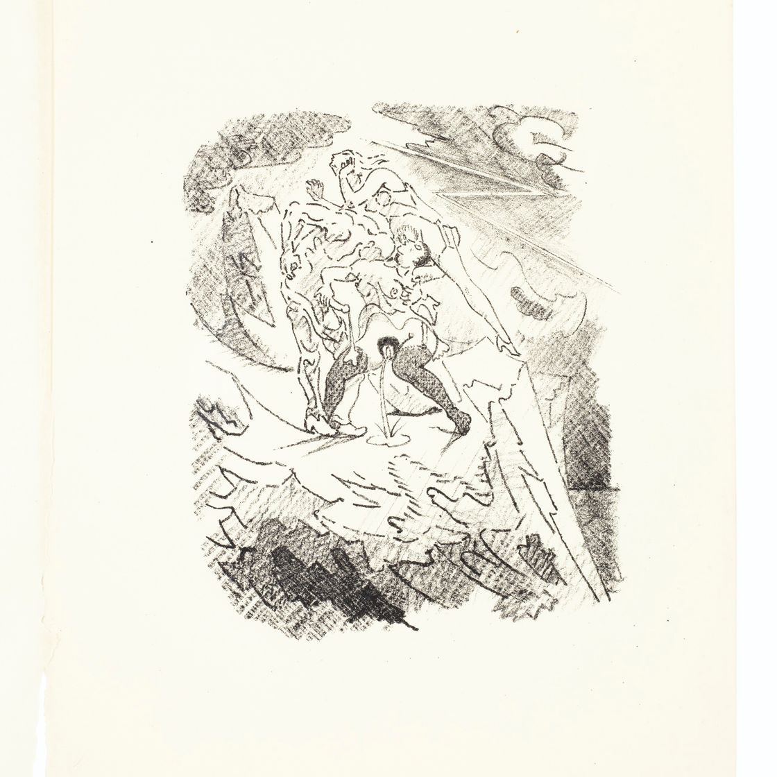 André Masson — Свадьба в Ирене : три тарелки, изображение 4