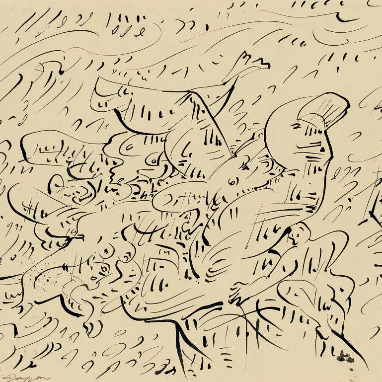André Masson — Главная улица Нептуна XIII