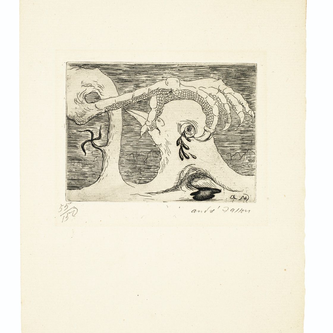 André Masson — Убийца в Испании, из "Солидарности", изображение 1