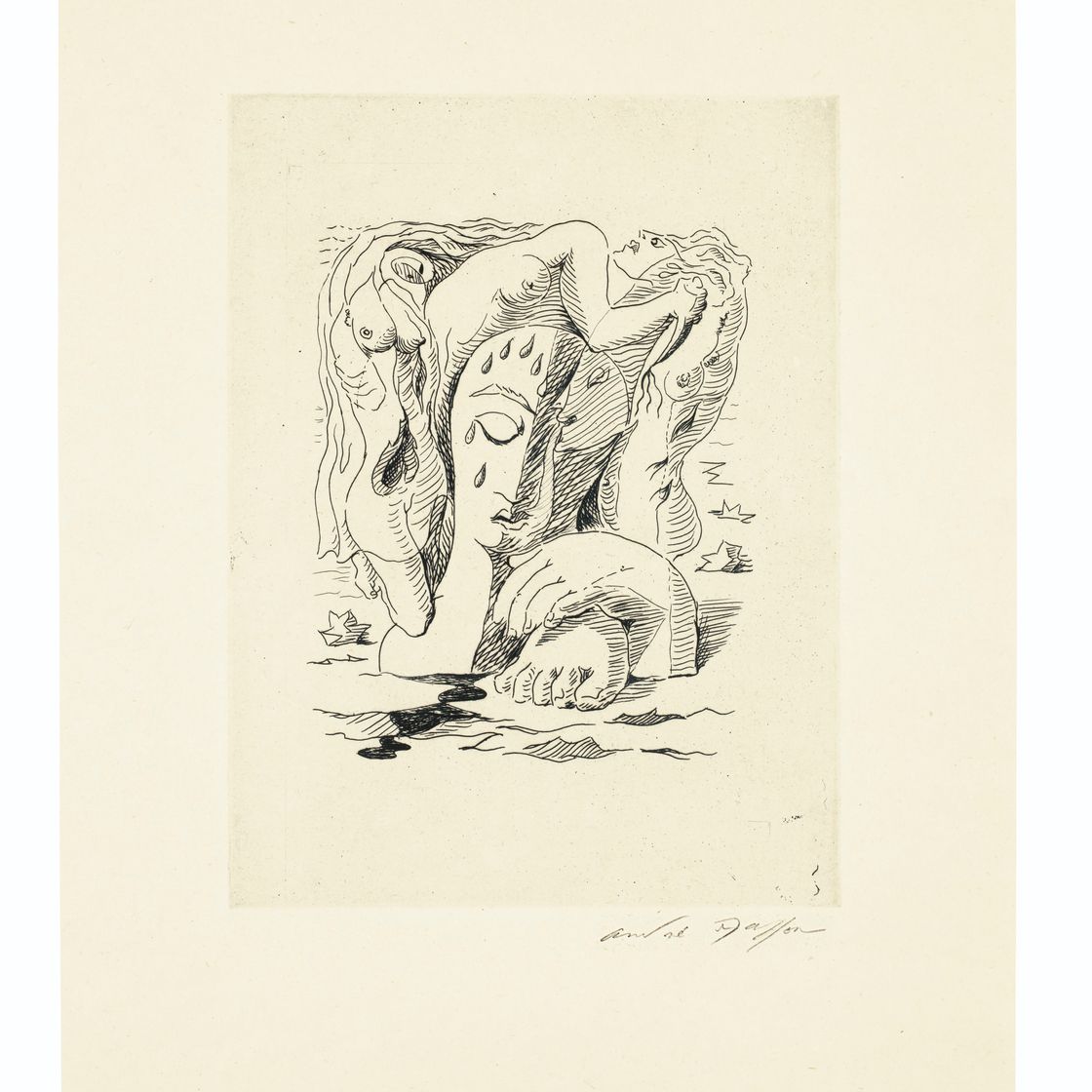 André Masson — Убийца в Испании, из "Солидарности", изображение 2