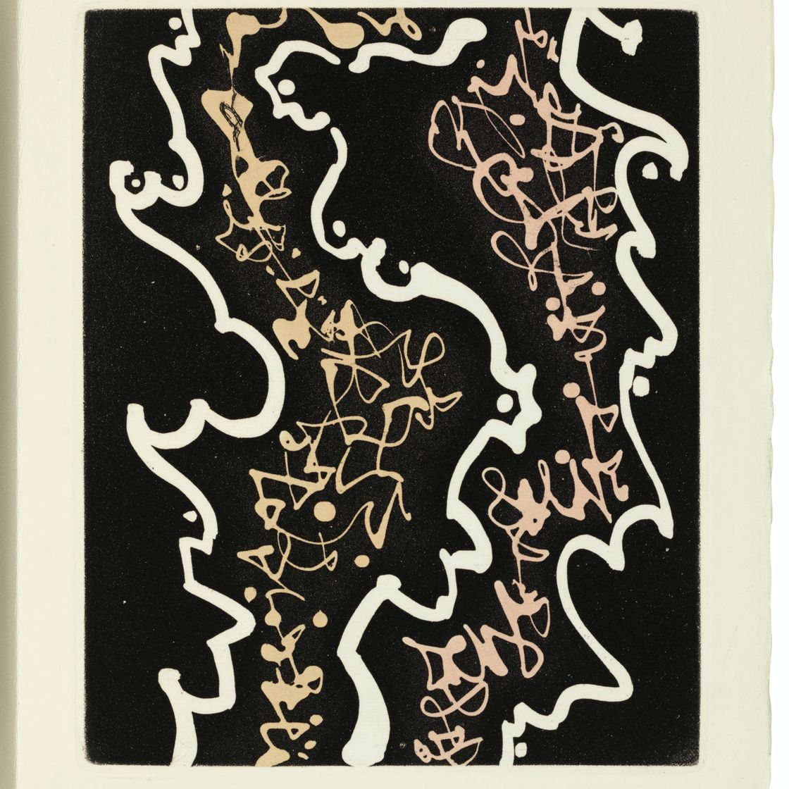 André Masson — Робер Деснос, "Шахты Рьена", Л. Бродер, Париж, 1957, изображение 2