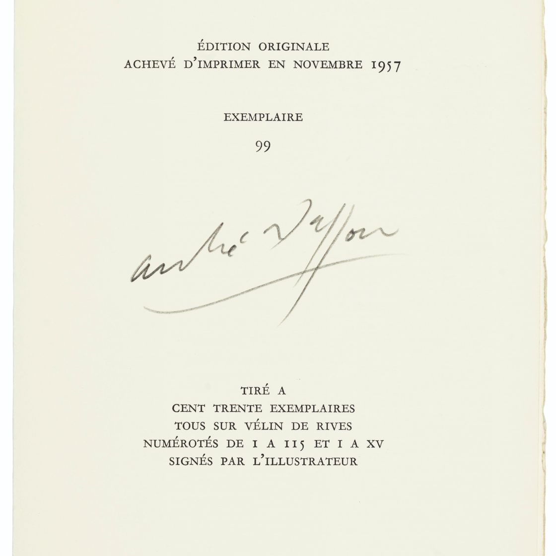 André Masson — Робер Деснос, "Шахты Рьена", Л. Бродер, Париж, 1957, изображение 5