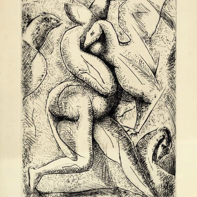 André Masson — Привлекательная женщина для мужчин, из портфолио Brunidor, номер 2 (Крамер 34)