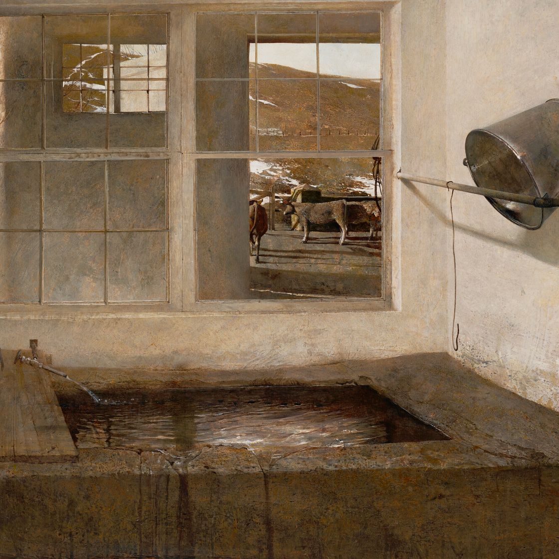 Andrew Wyeth — Подпитываемый весной, изображение 1