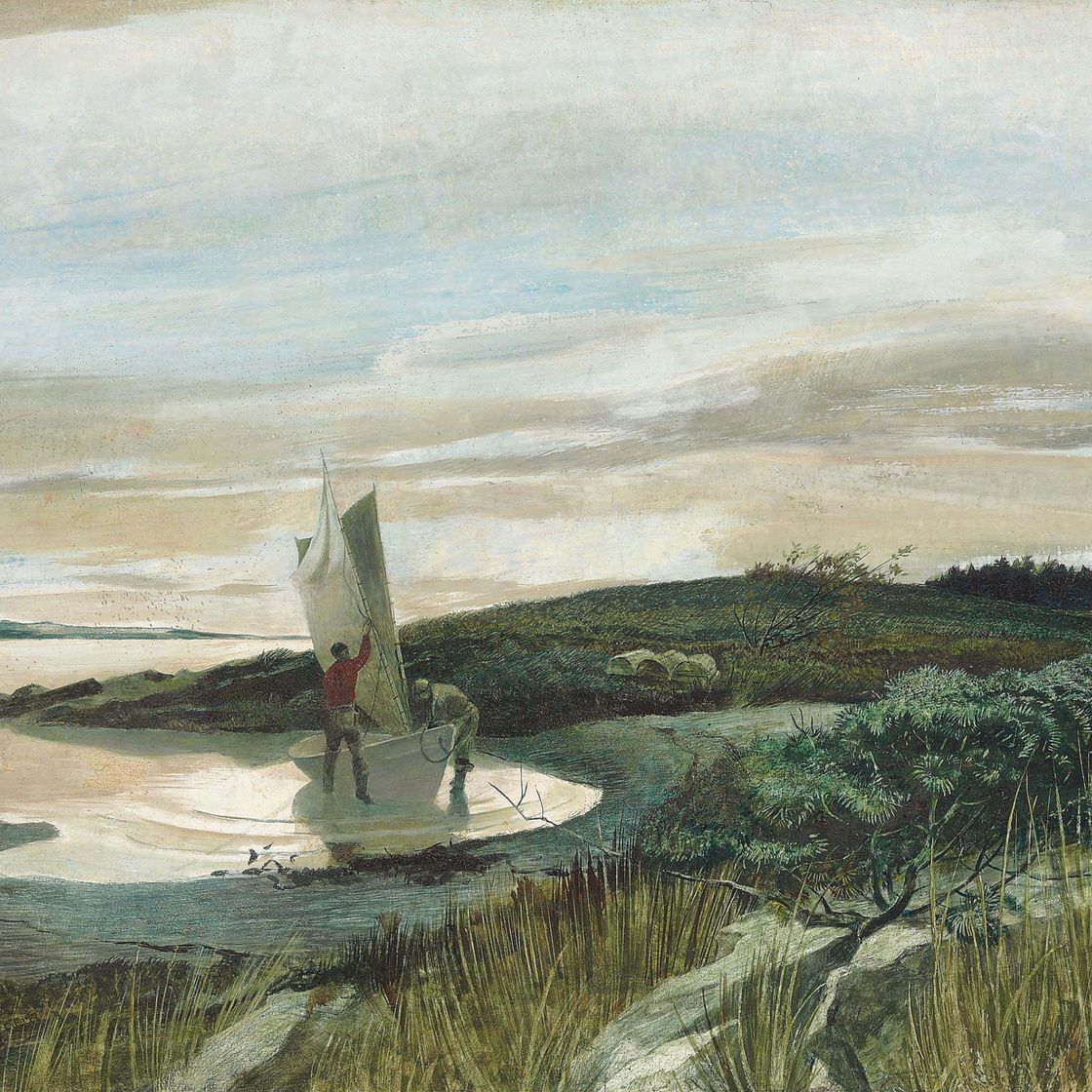 Andrew Wyeth — Серебряная бухта