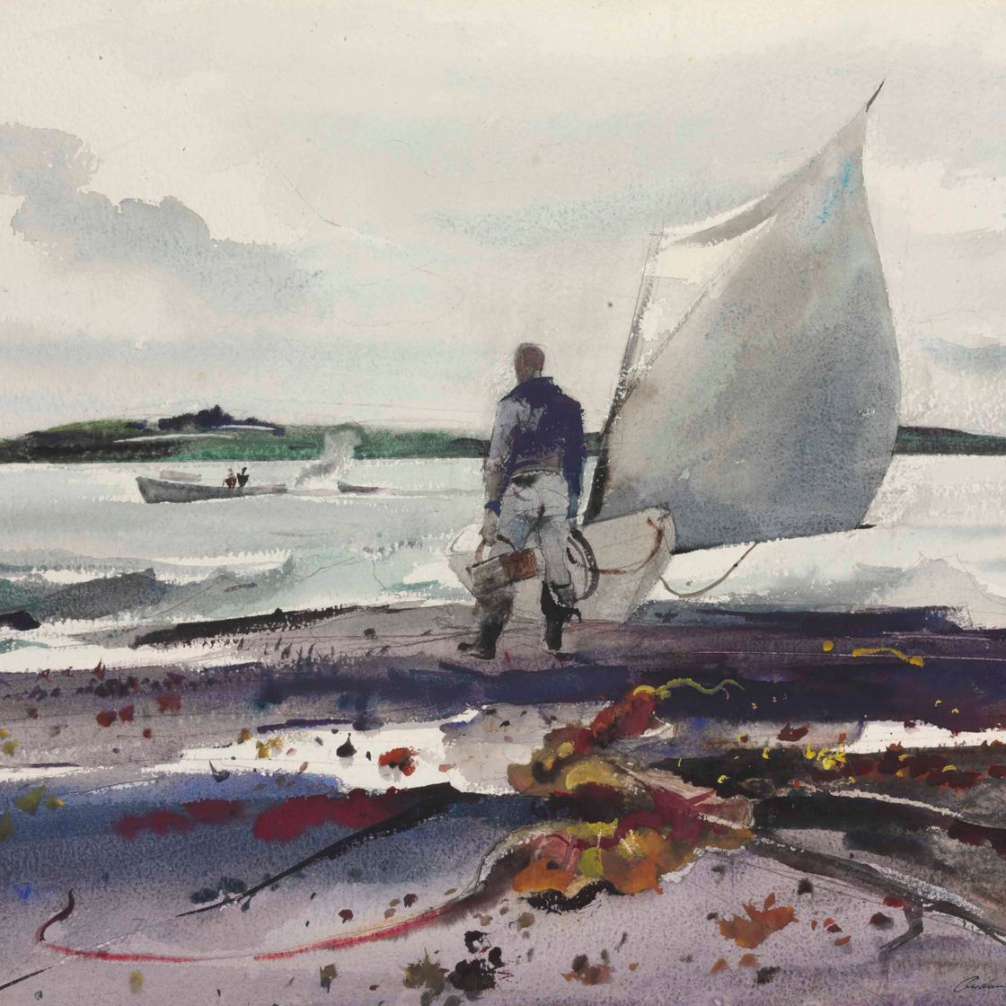 Andrew Wyeth — Интерлюдия на побережье штата Мэн