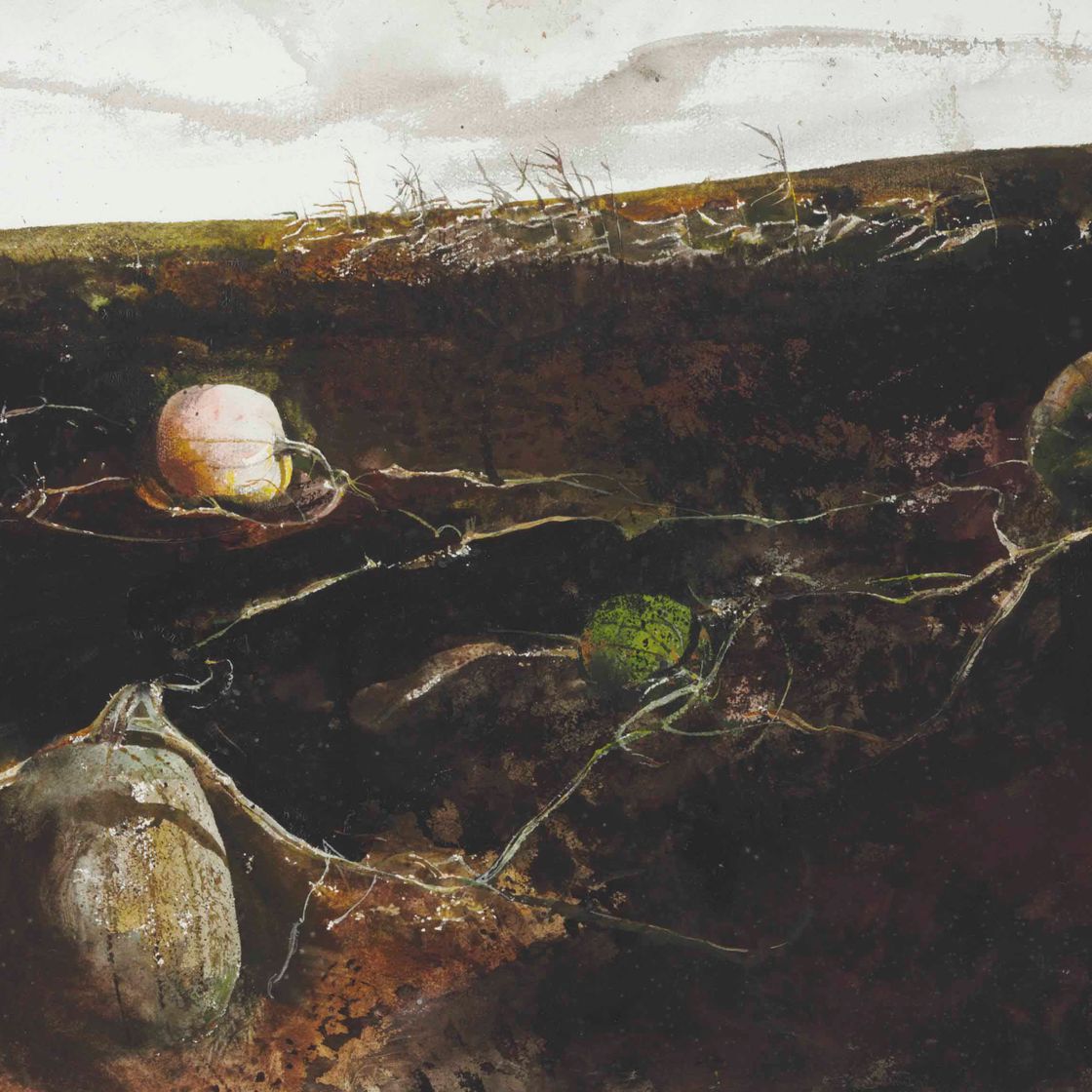 Andrew Wyeth — Тыквенный холм