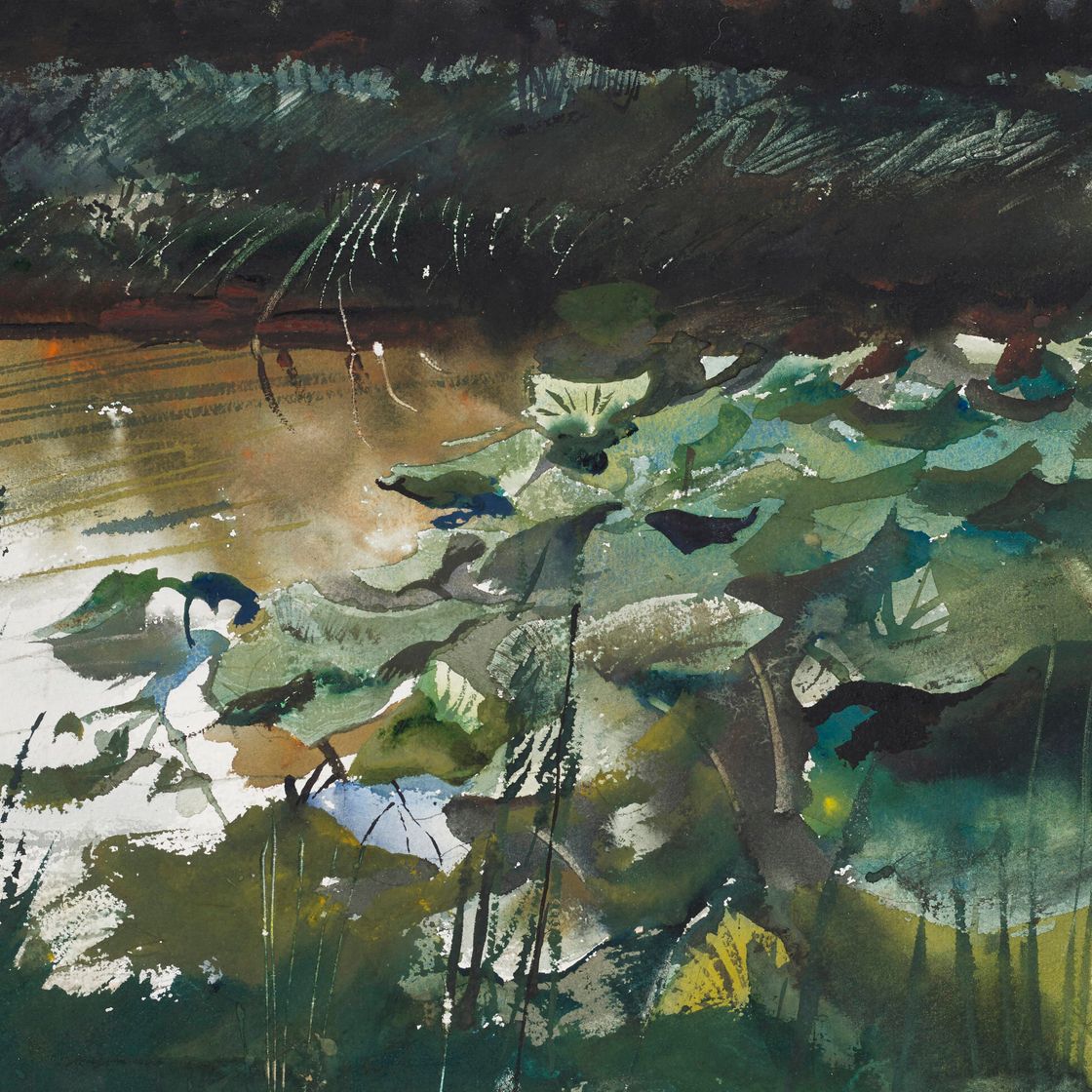 Andrew Wyeth — Лепестки лилий