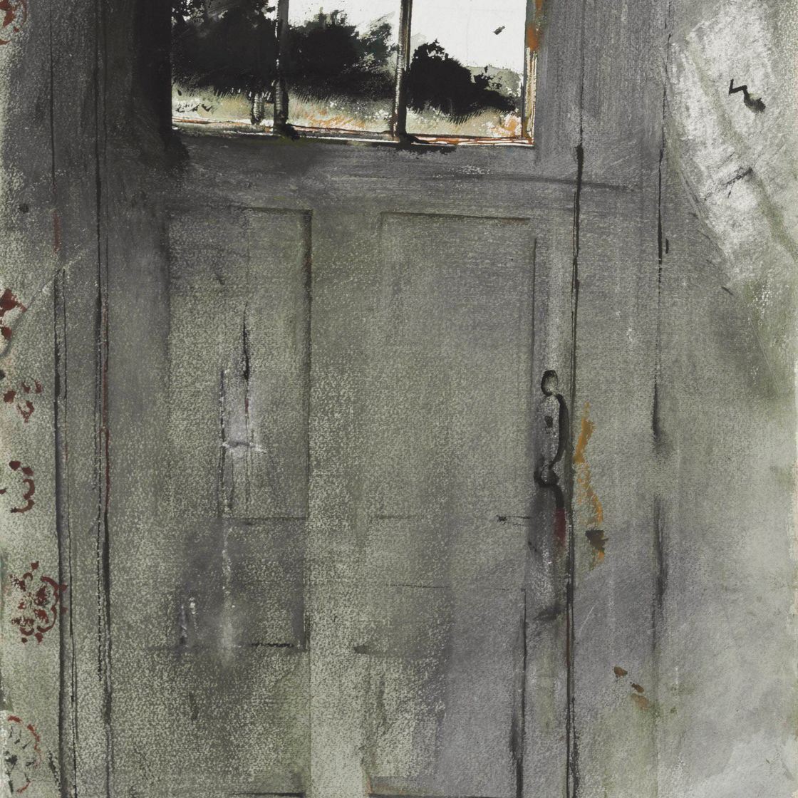 Andrew Wyeth — Парадная дверь в доме Тила