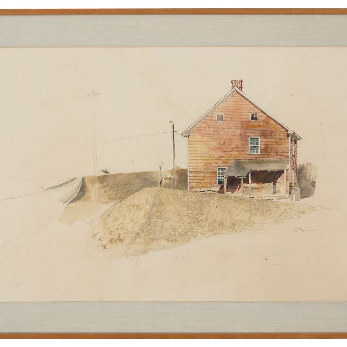 Andrew Wyeth — Уголь для печки, изображение 2