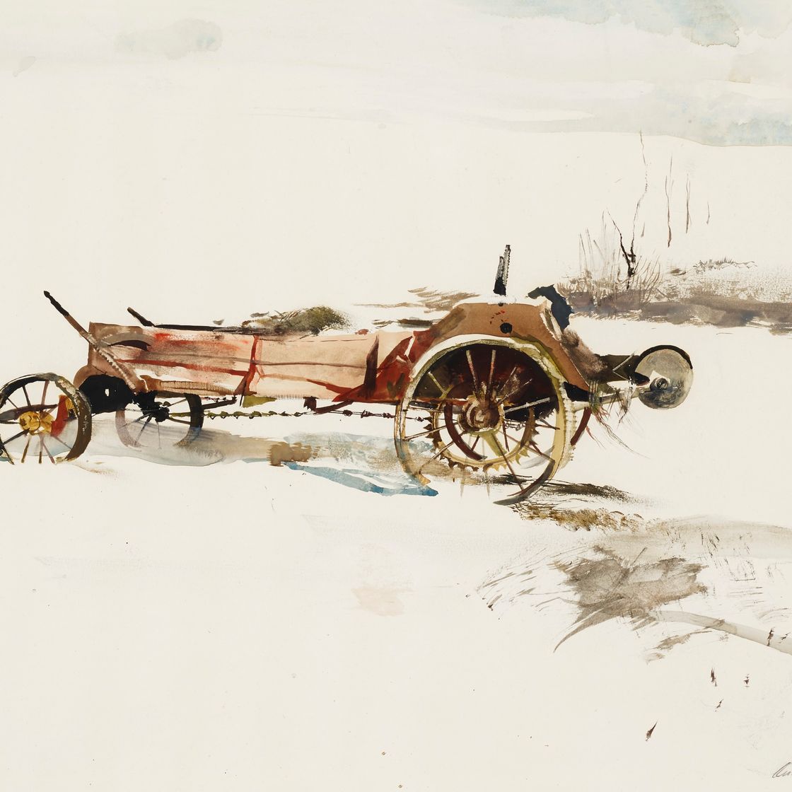 Andrew Wyeth — Сельскохозяйственная машина, изображение 1