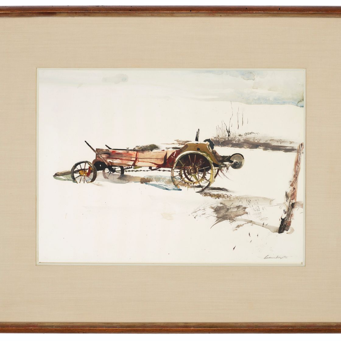 Andrew Wyeth — Сельскохозяйственная машина, изображение 2