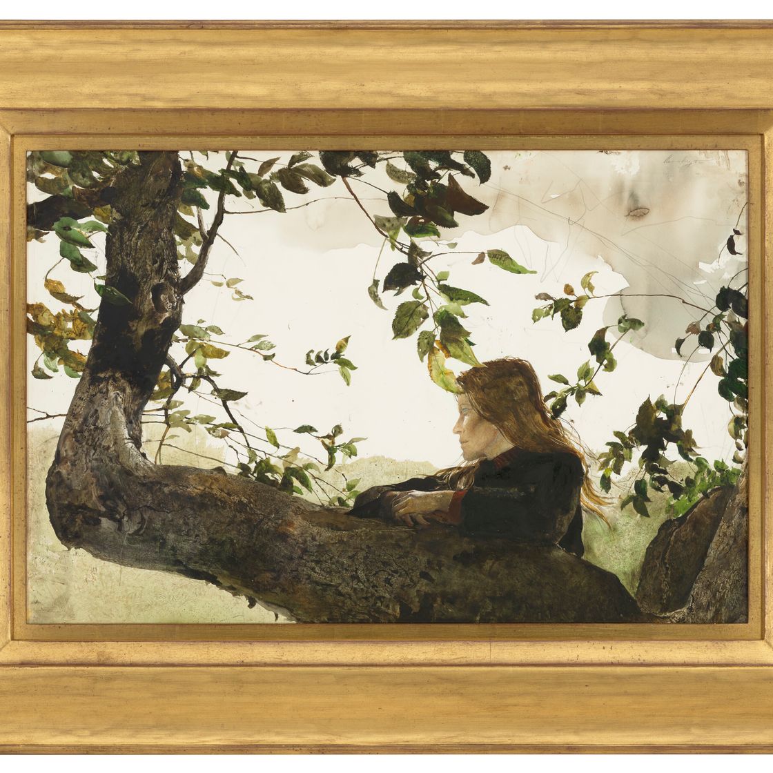 Andrew Wyeth — В саду, изображение 2