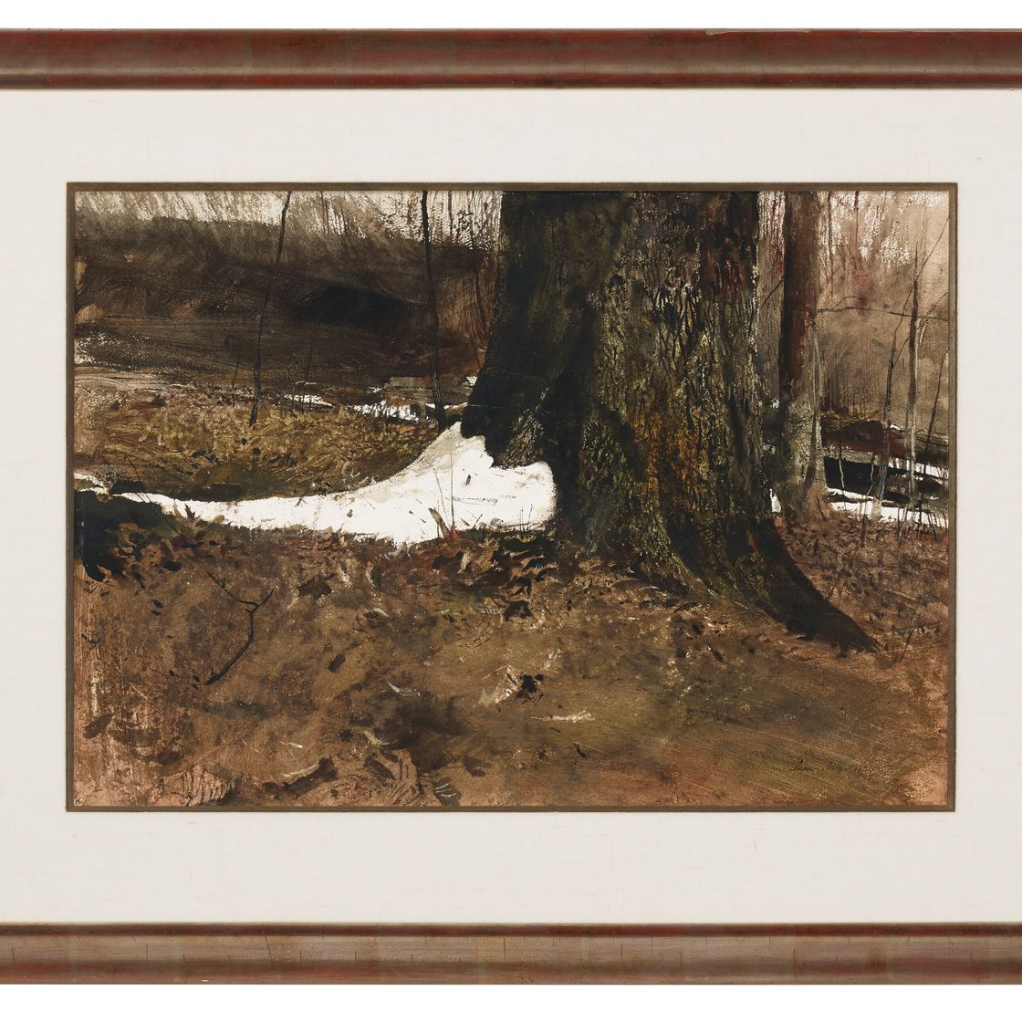 Andrew Wyeth — Снегоступы, изображение 2