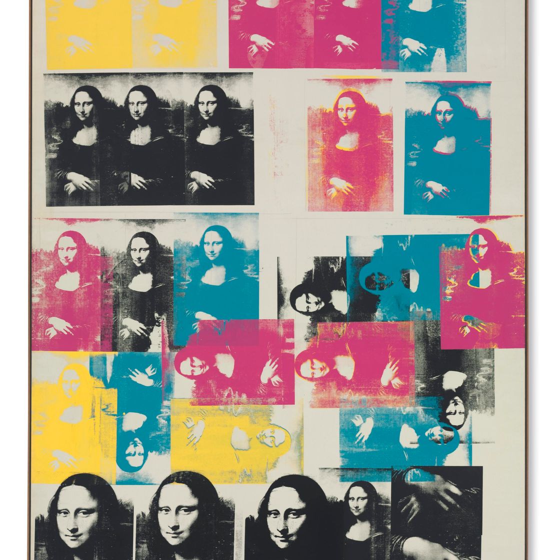 Andy Warhol — Раскрашенная Мона Лиза