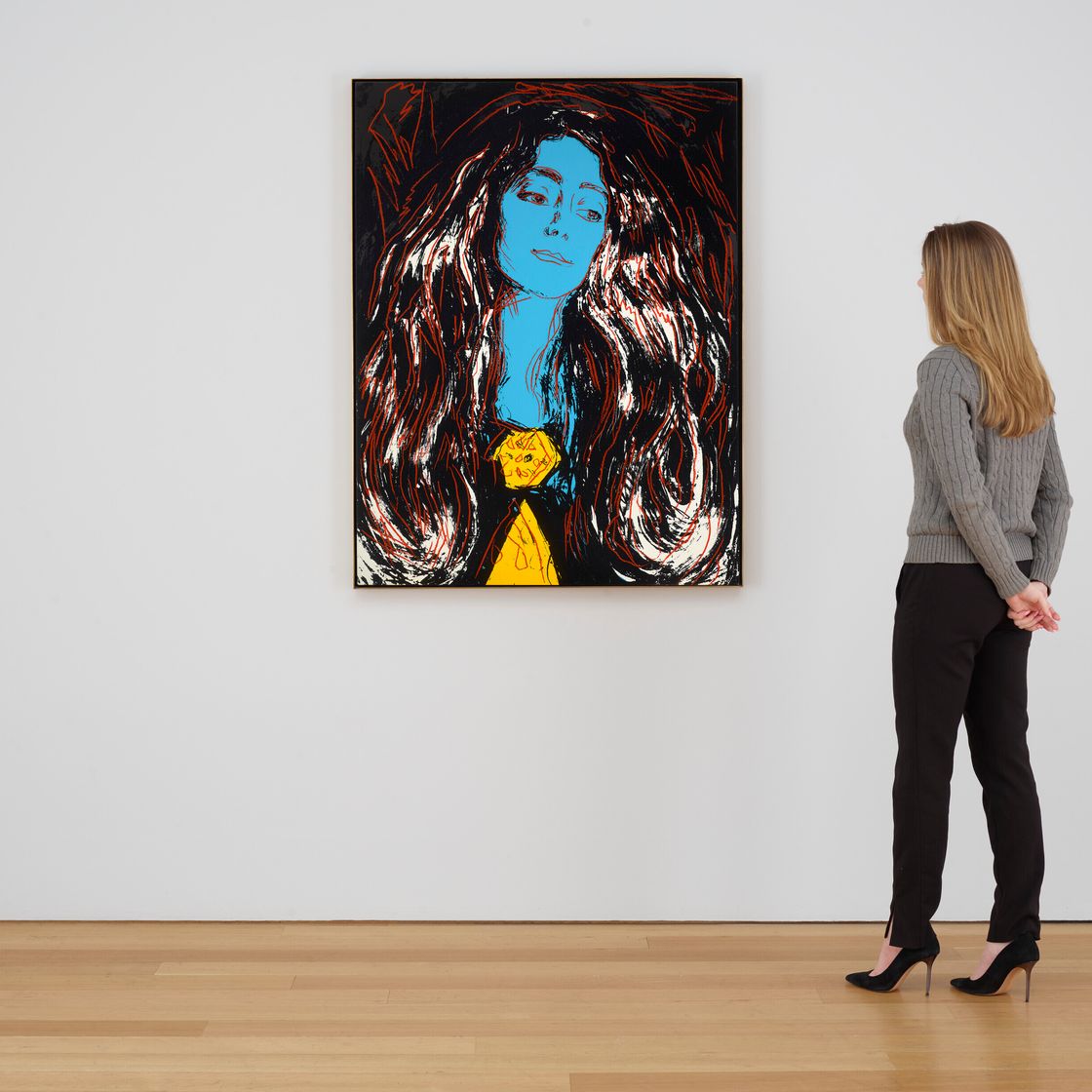 Andy Warhol — Ева Мудоччи (в честь Мунка), изображение 4