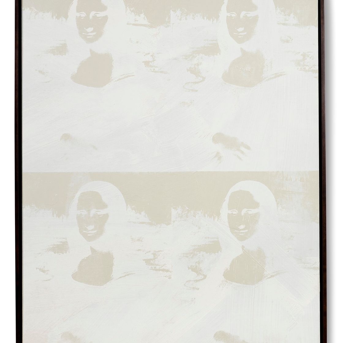 Andy Warhol — Четыре белые на белом Моны Лизы (серия разворотов), изображение 3