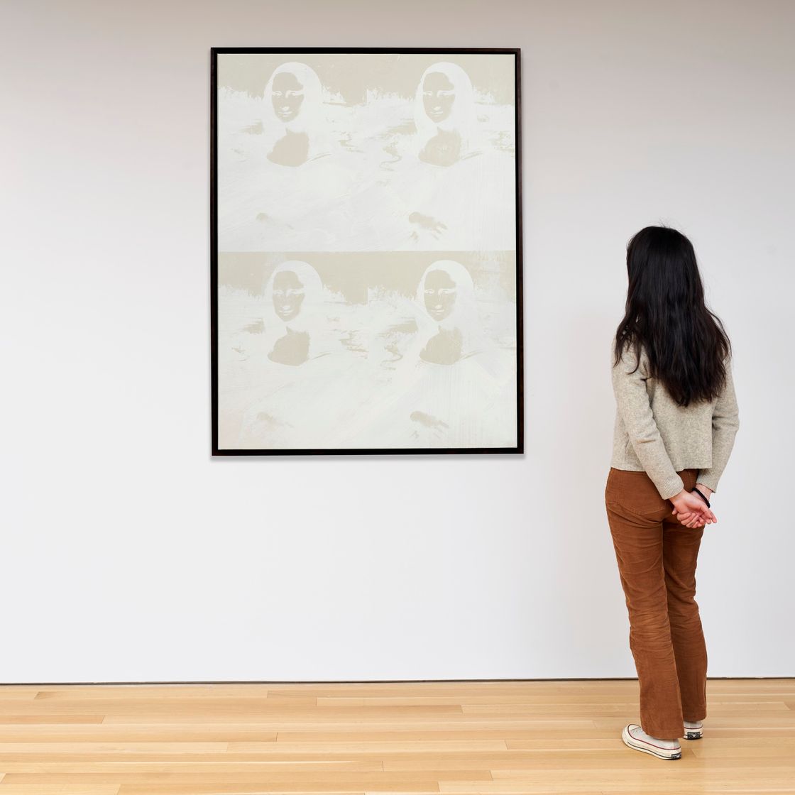 Andy Warhol — Четыре белые на белом Моны Лизы (серия разворотов), изображение 4