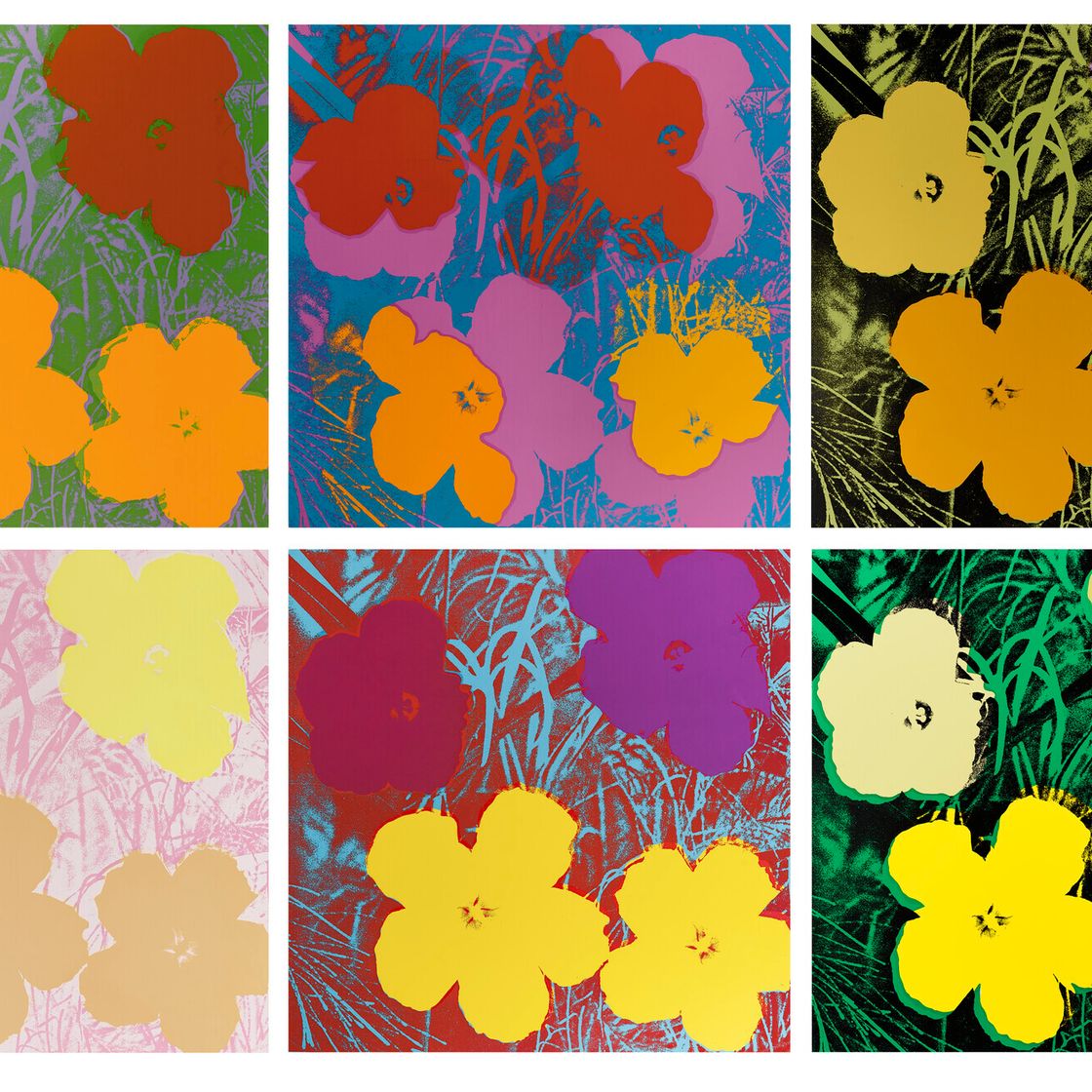 Andy Warhol — Цветы, изображение 1