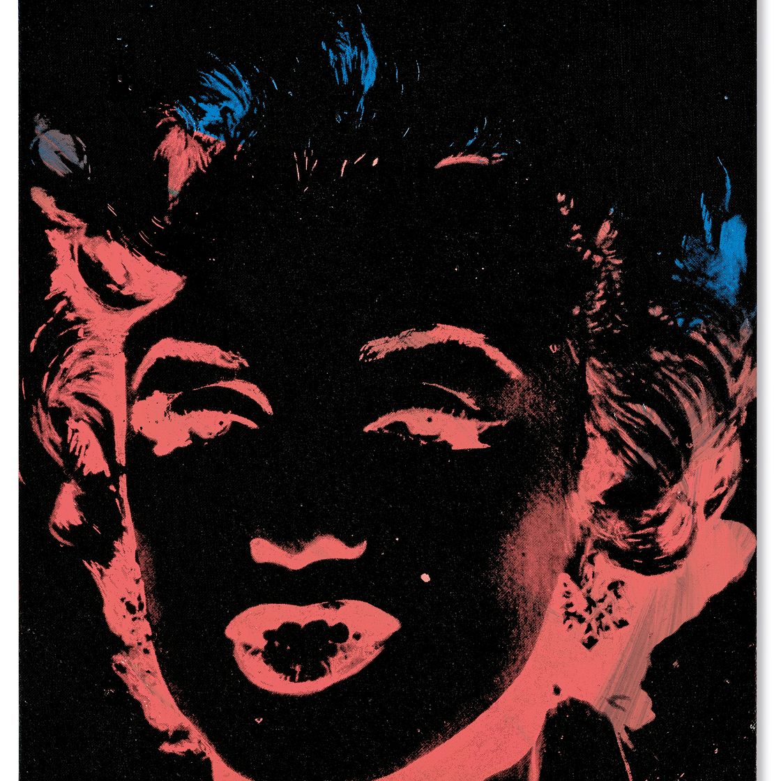 Andy Warhol — Одна разноцветная Мэрилин (перевернутая серия), изображение 1