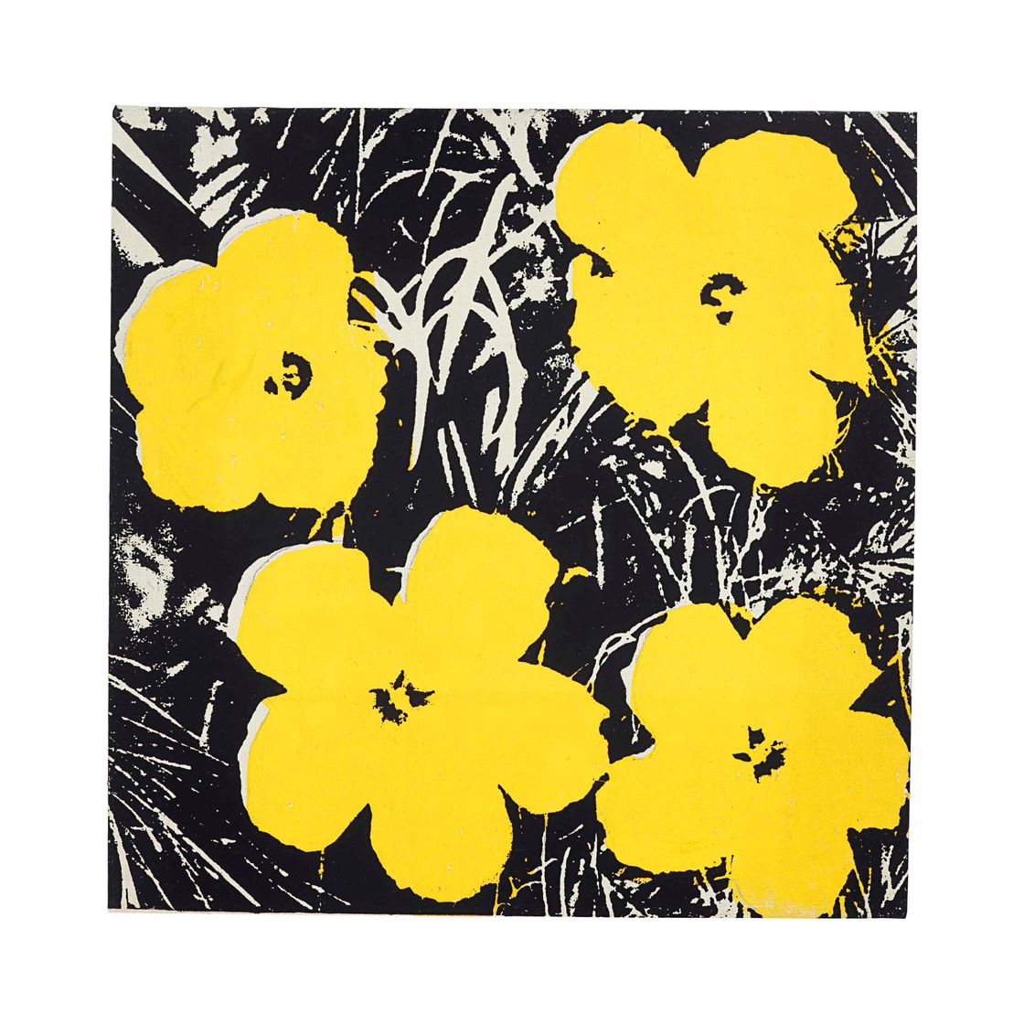 Andy Warhol — Желтые цветы