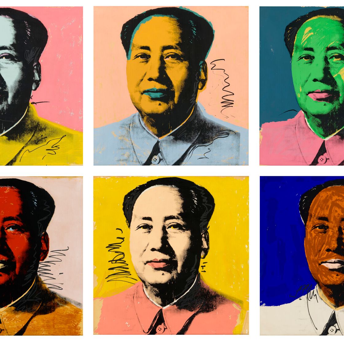 Andy Warhol — Мао