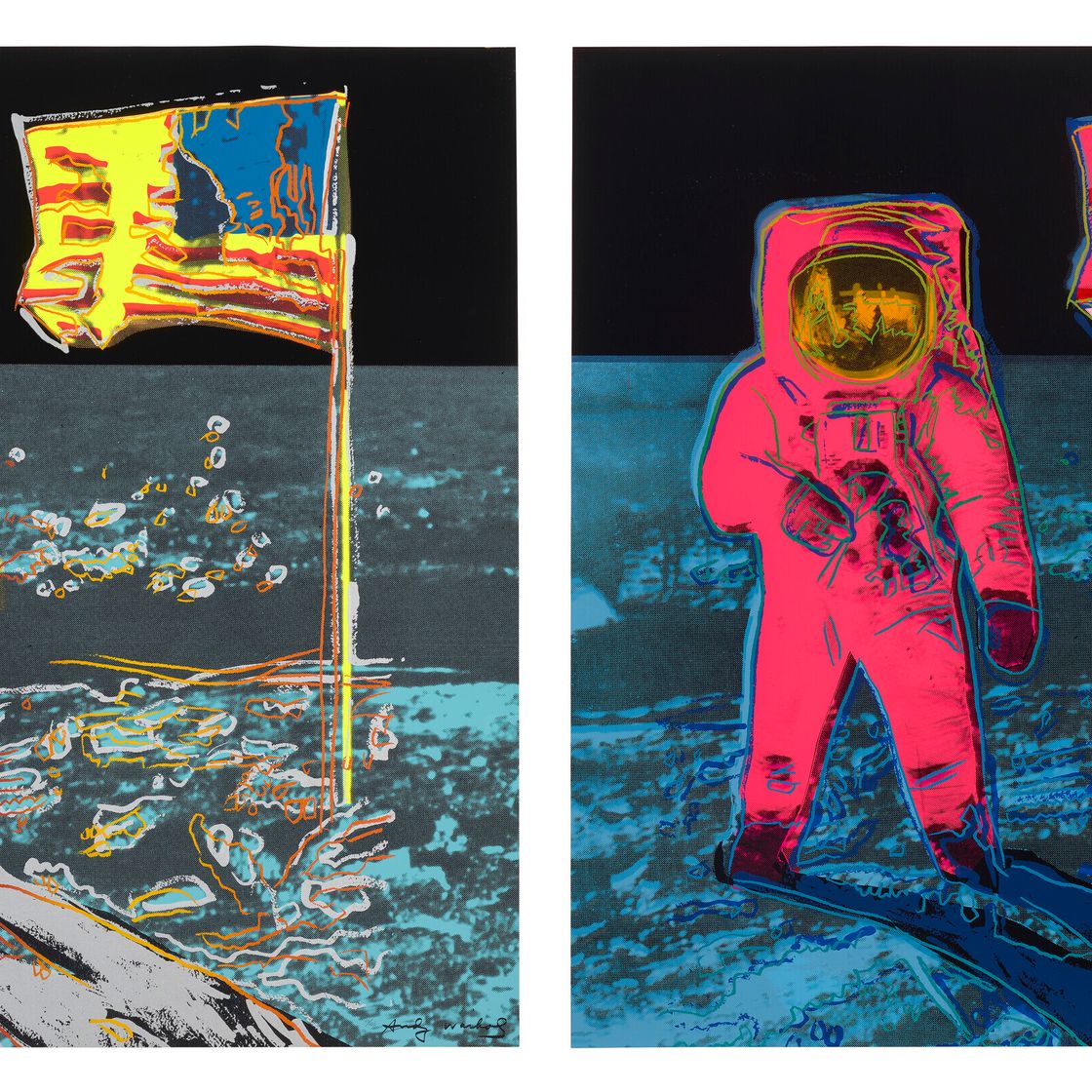 Andy Warhol — Лунная походка, изображение 1