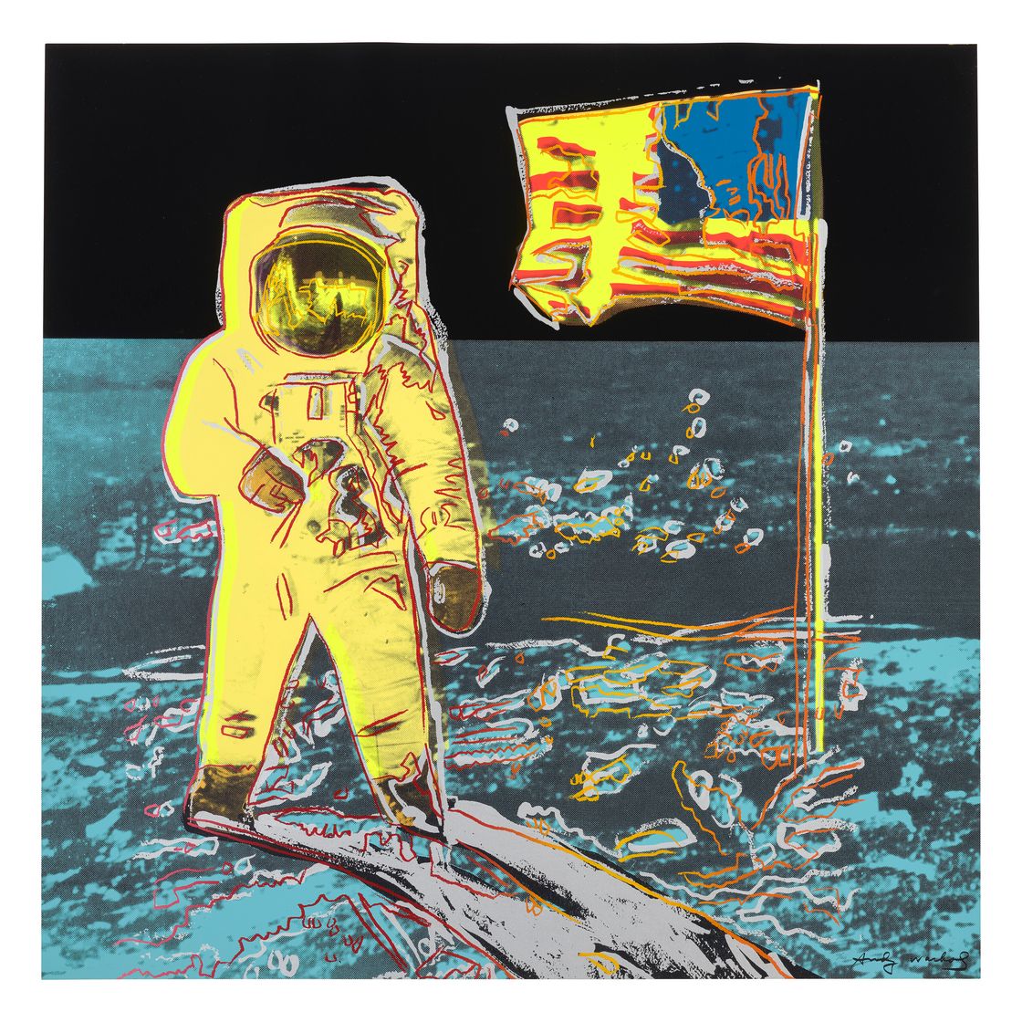 Andy Warhol — Лунная походка, изображение 2