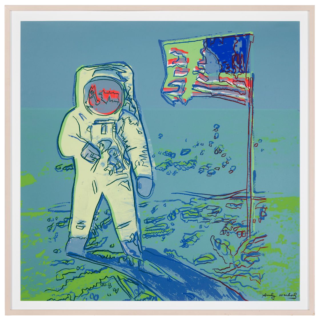 Andy Warhol — Лунная походка : один принт, изображение 2
