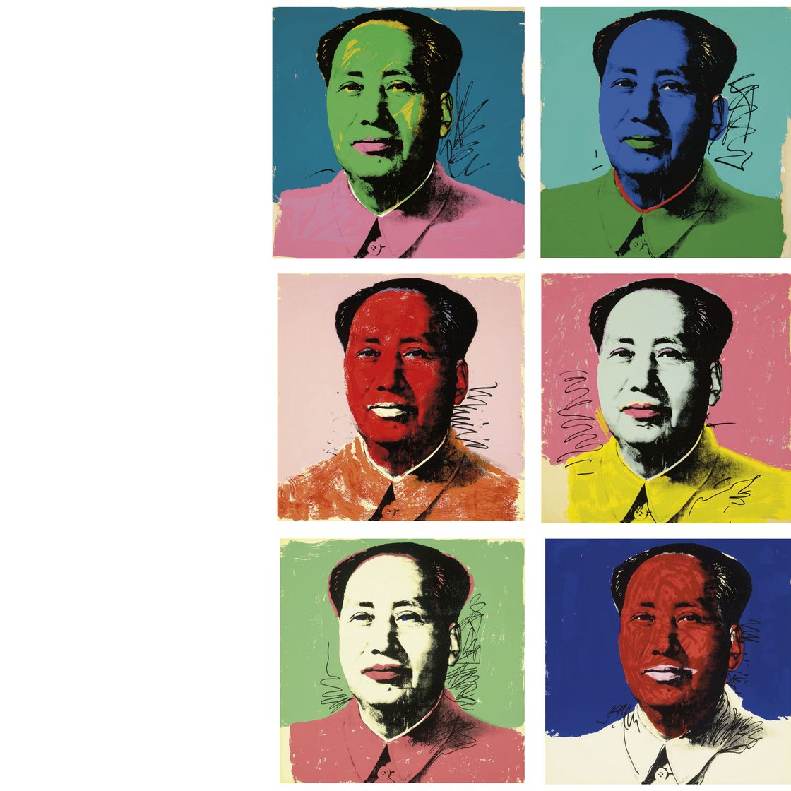 Andy Warhol — Мао (F. & S. 90-99)
