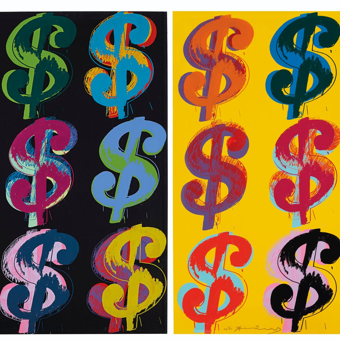 Andy Warhol — $ (9)
