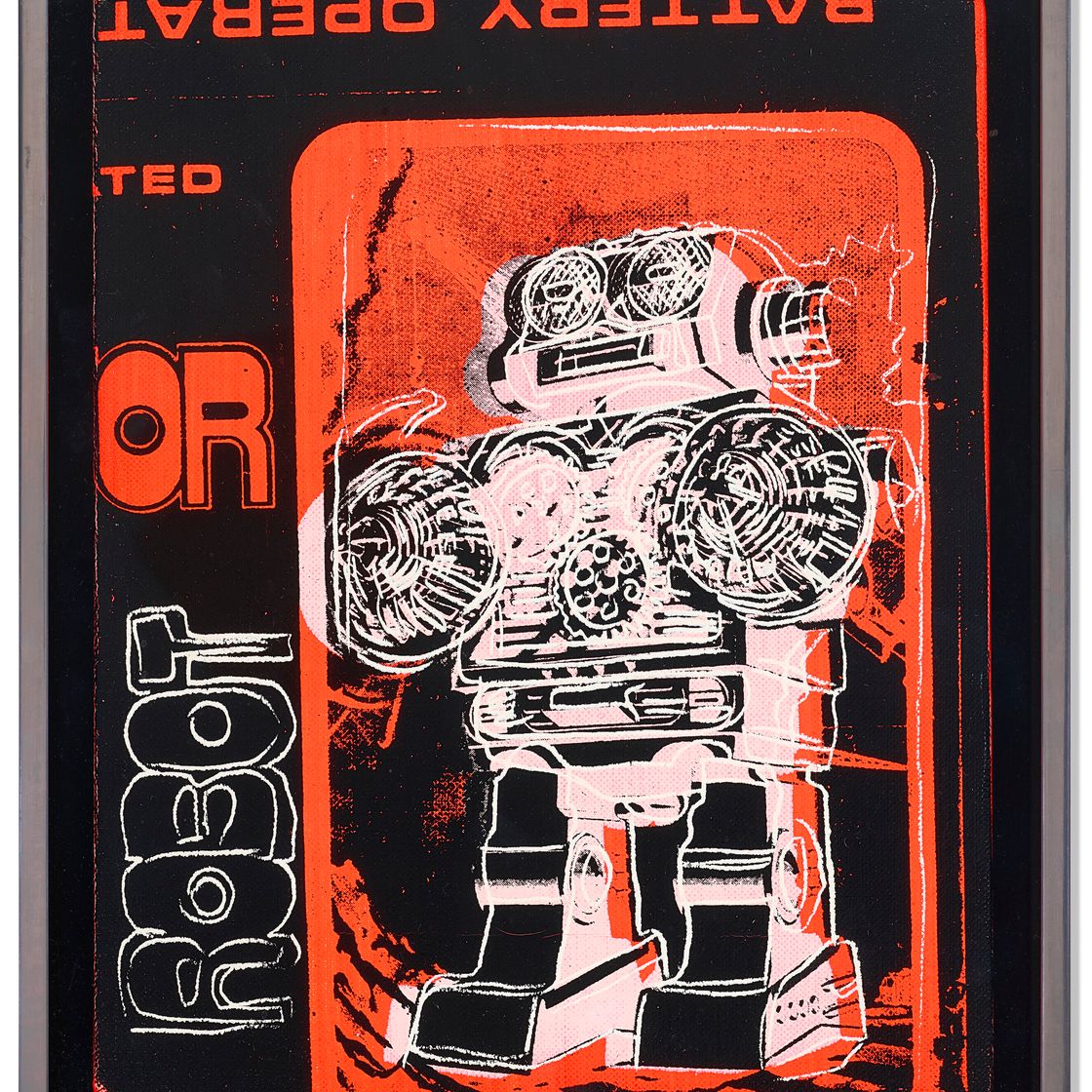Andy Warhol — Робот (игрушечная раскраска), изображение 2