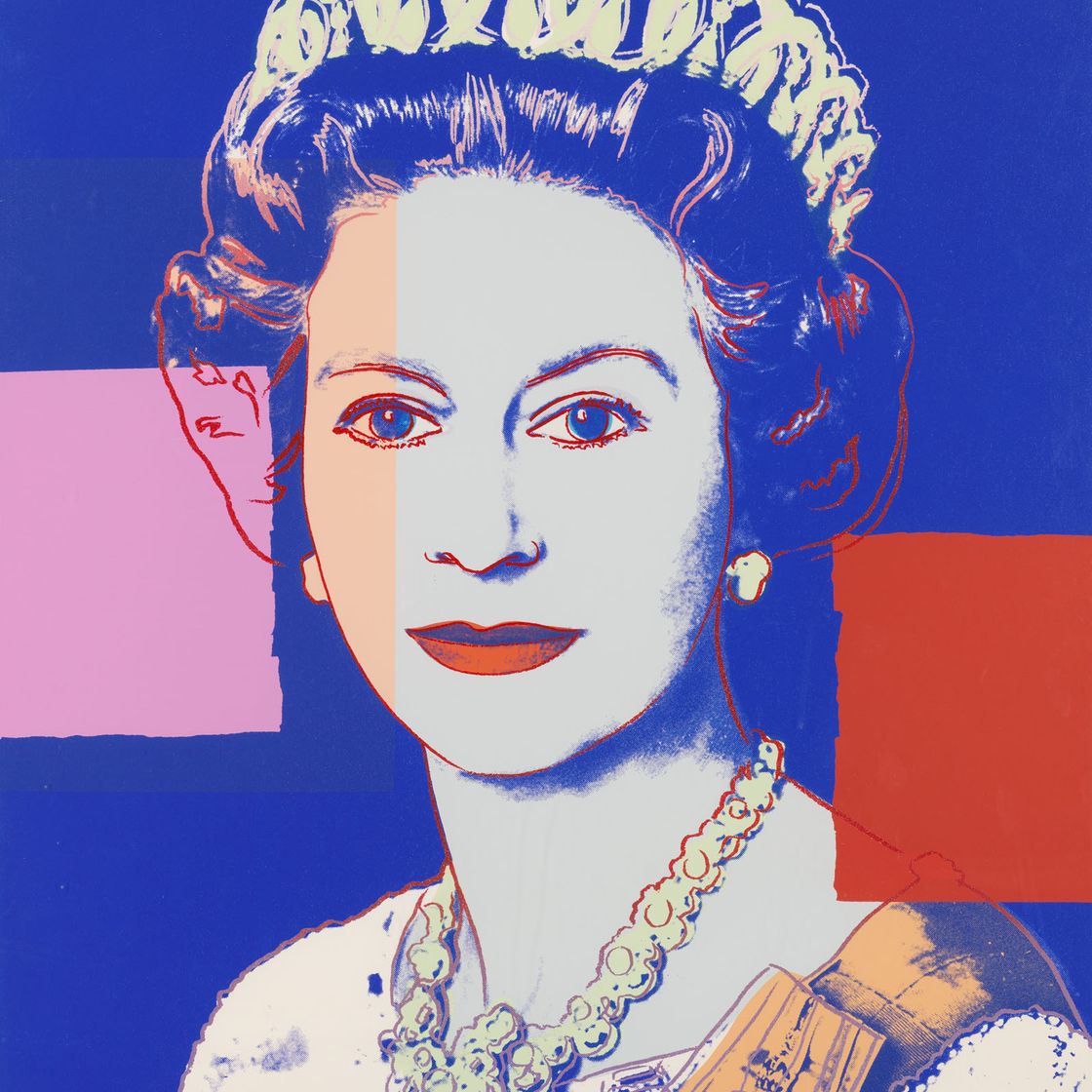 Andy Warhol — Королева Елизавета II, от: Reinging Queens (Королевское издание)