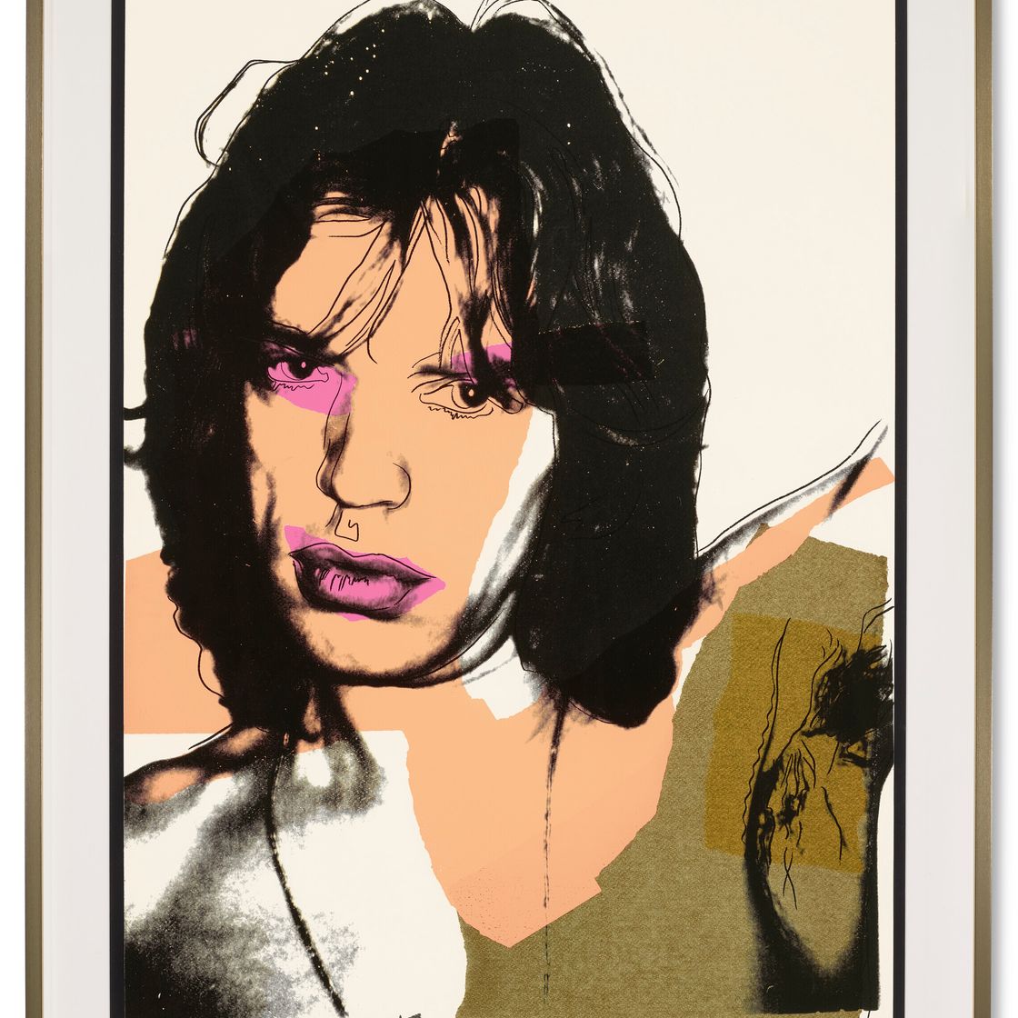 Andy Warhol — Мик Джаггер : один отпечаток, изображение 2