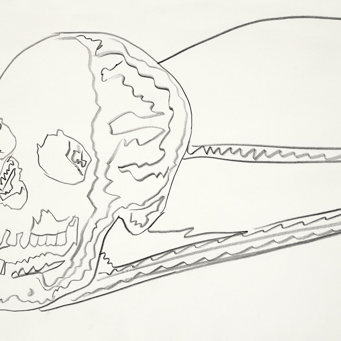 Andy Warhol — Череп