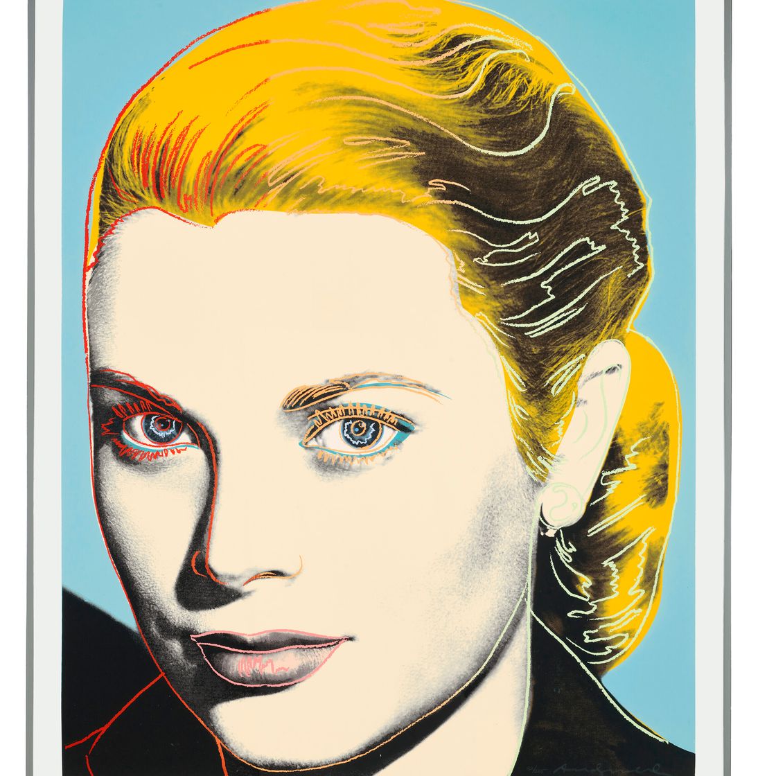 Andy Warhol — Грейс Келли, изображение 2