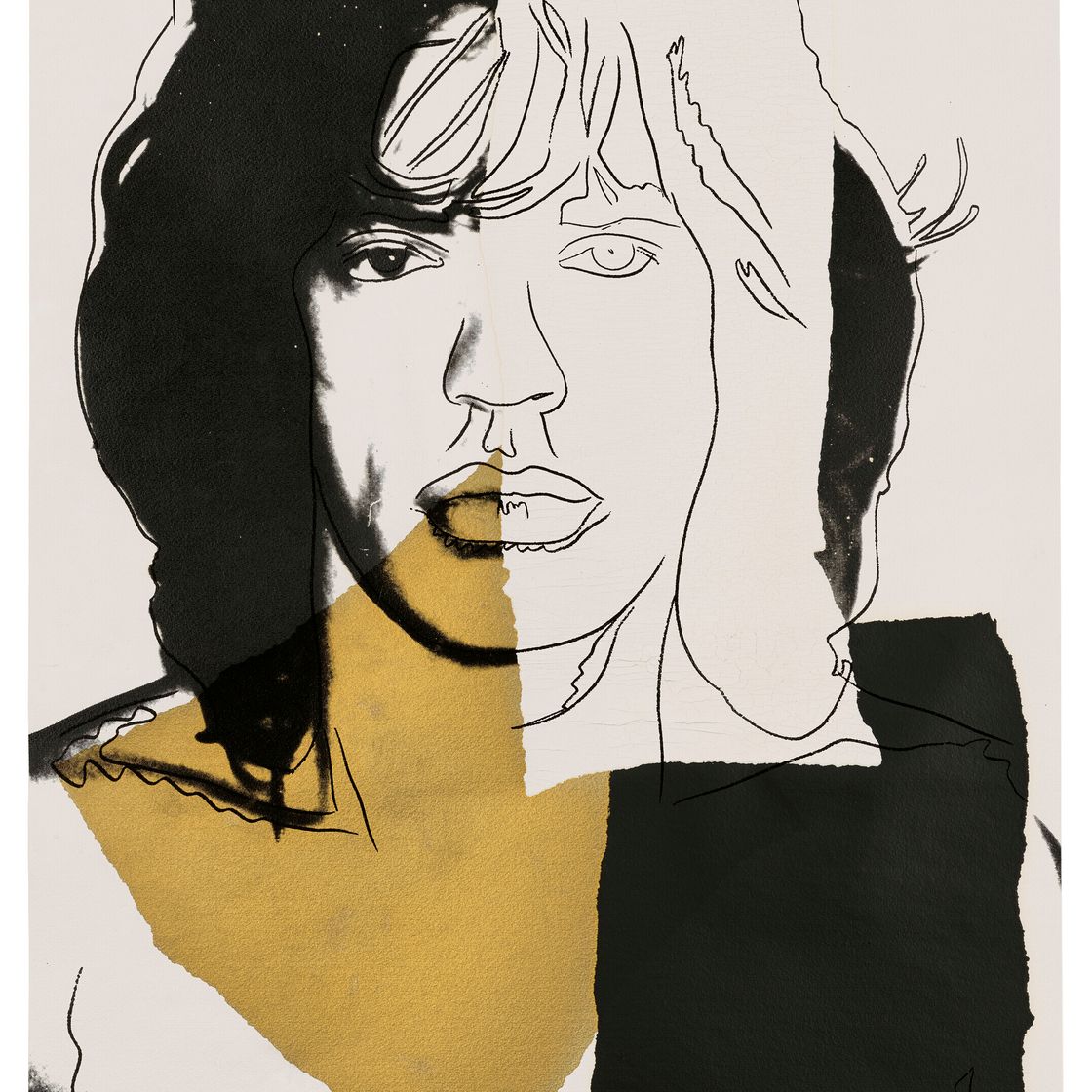 Andy Warhol — Мик Джаггер