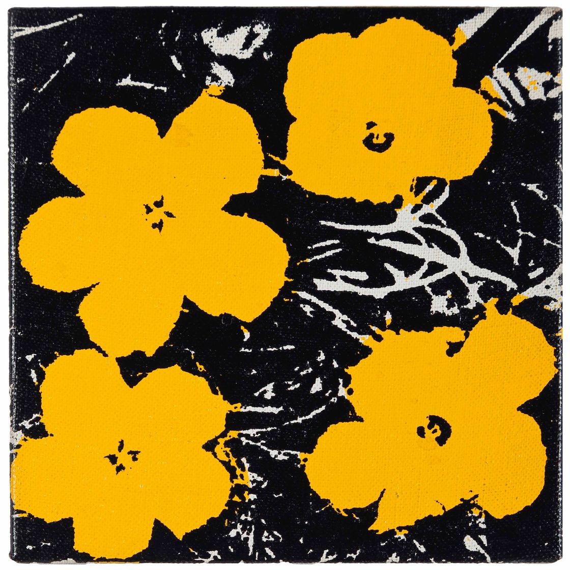 Andy Warhol — Без названия (Желтые цветы)