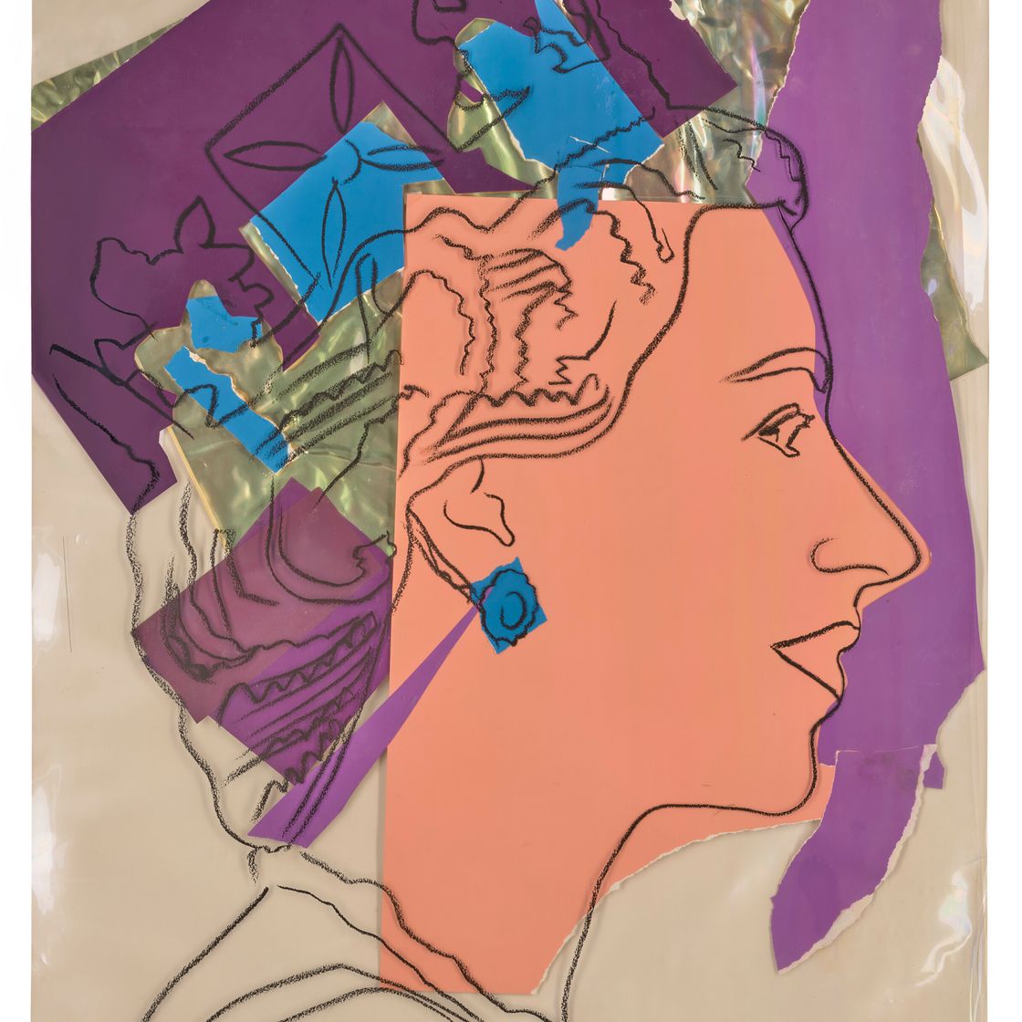 Andy Warhol — Королева Елизавета