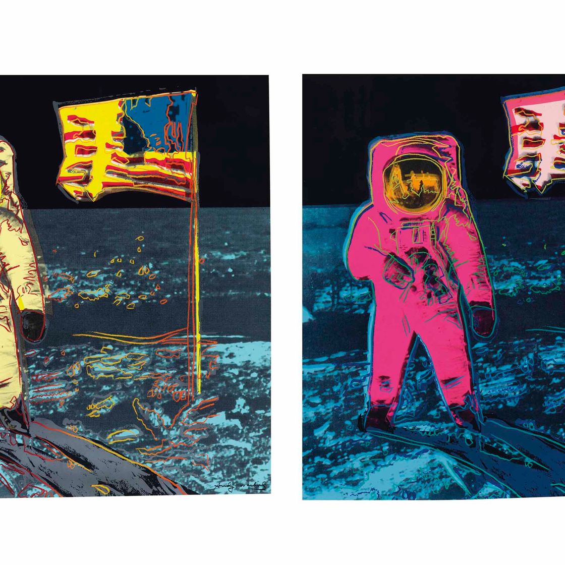 Andy Warhol — Лунная походка