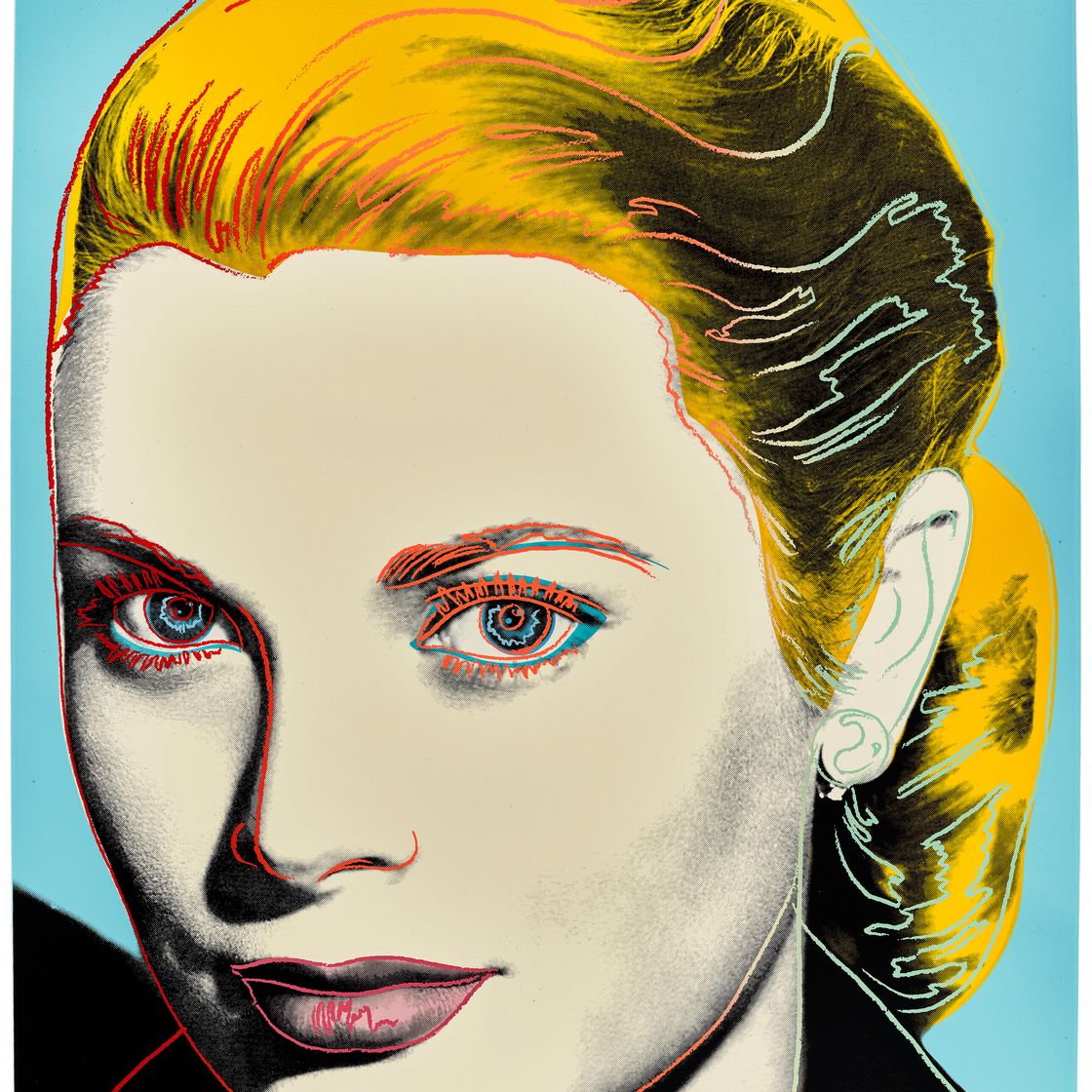 Andy Warhol — Грейс Келли