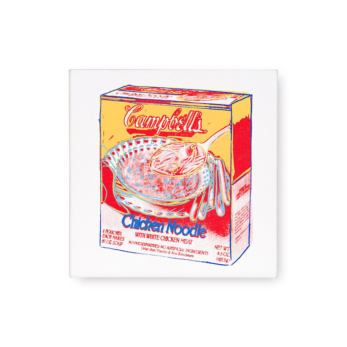Andy Warhol — Коробка для куриного супа с лапшой Campbell's, изображение 1