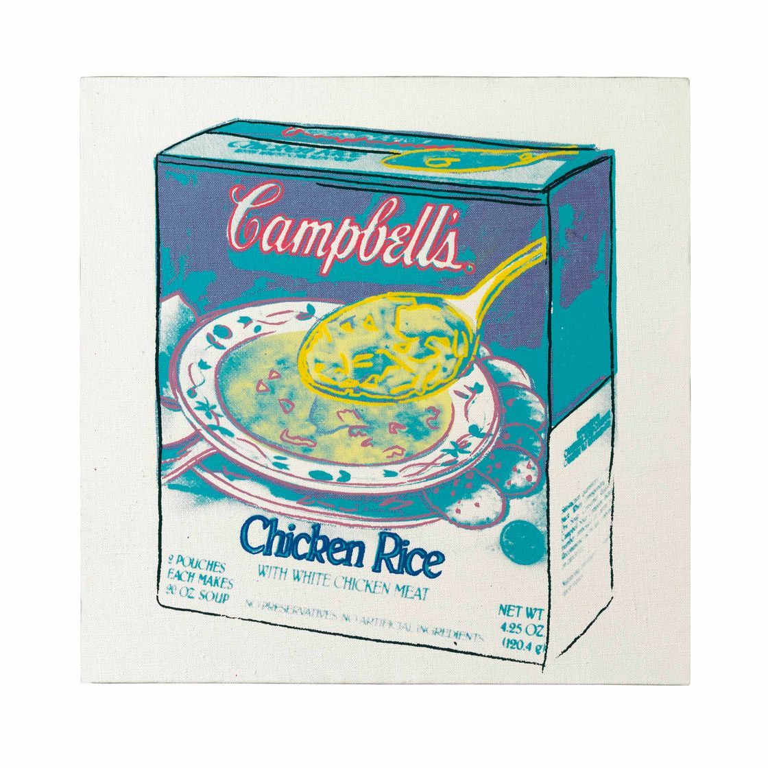 Andy Warhol — Набор для супа Campbell's: Курица с рисом