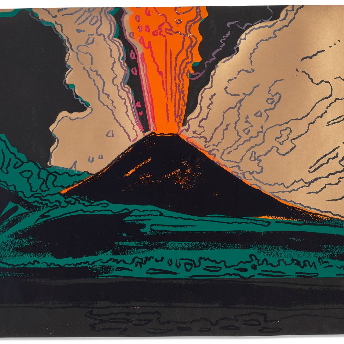 Andy Warhol — Везувий, изображение 1