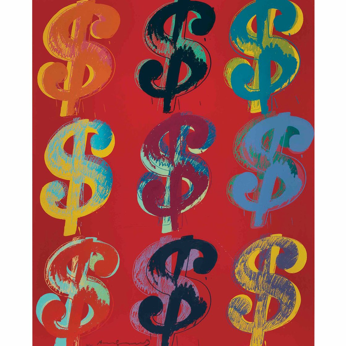 Andy Warhol — $ (9) : одна тарелка