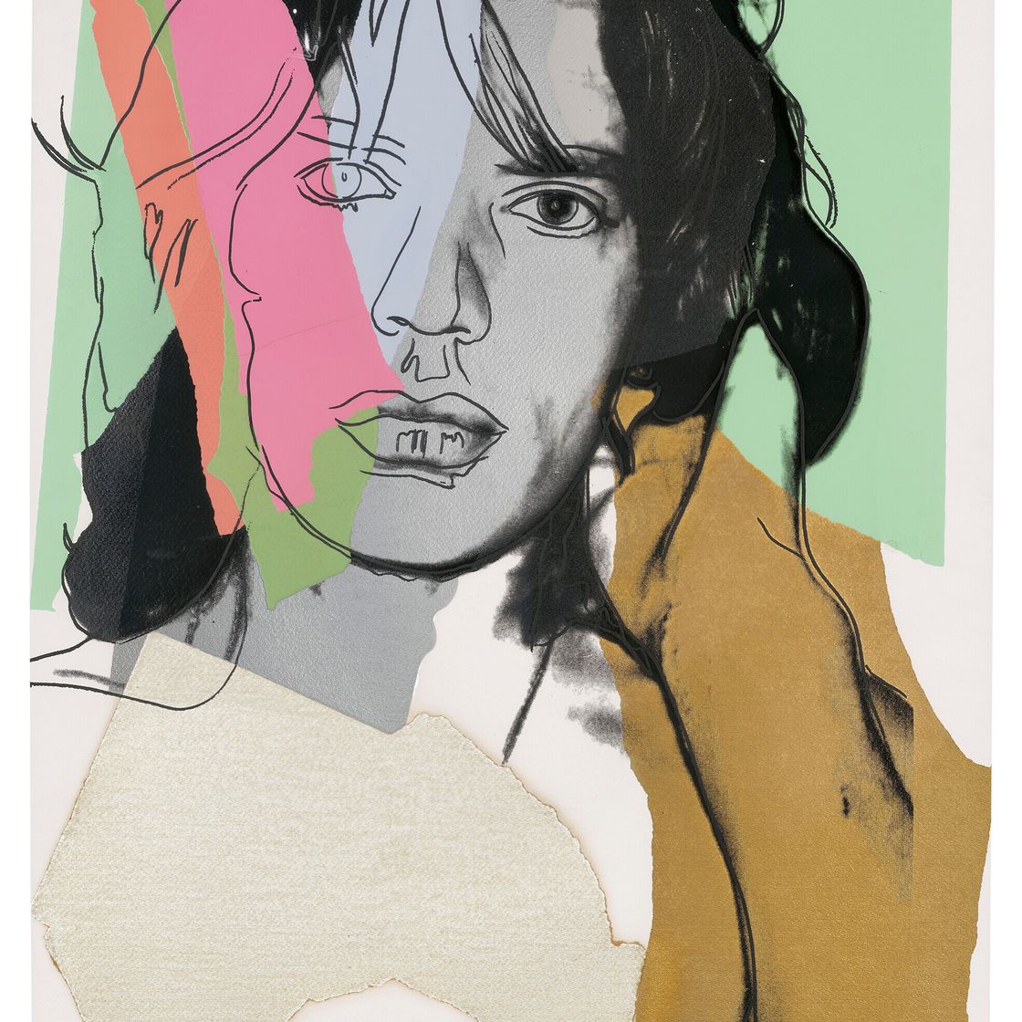 Andy Warhol — Мик Джаггер