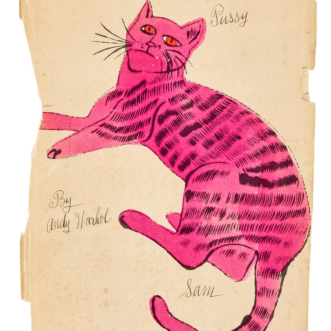 Andy Warhol — 25 кошек по имени(d) Сэм и одна Голубая киска, изображение 2