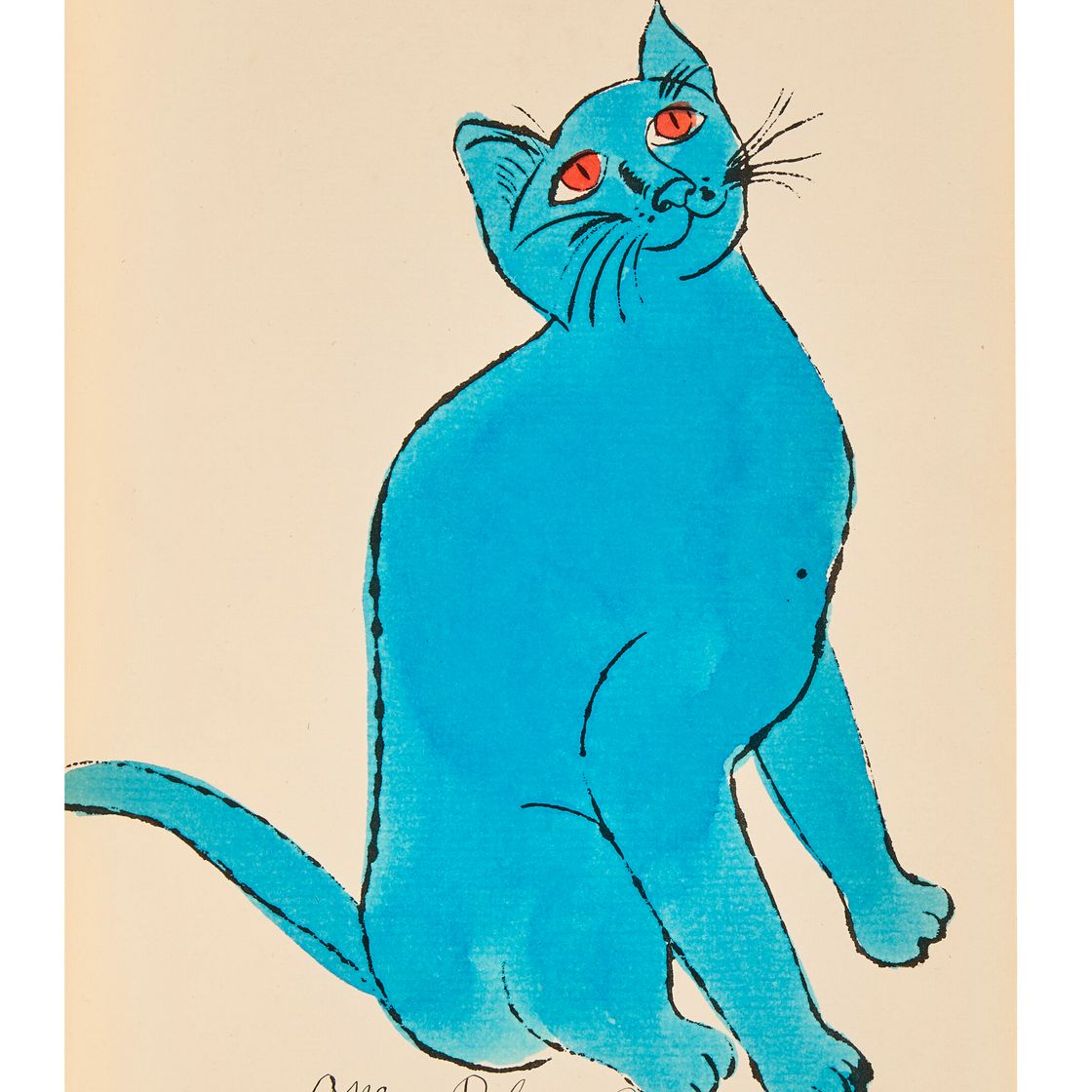 Andy Warhol — 25 кошек по имени(d) Сэм и одна Голубая киска, изображение 19