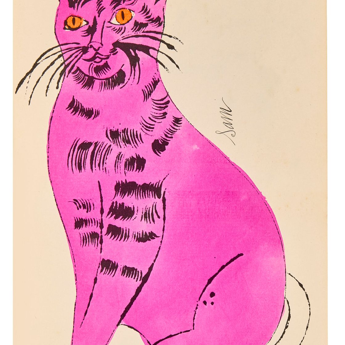 Andy Warhol — 25 кошек по имени(d) Сэм и одна Голубая киска, изображение 6